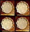 SIX (6) Church TAMBOURINES 10 Inches CP Brand New 