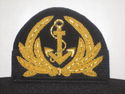 VIETNAM NAVY OFFICER HAT BADGE NEW HAND EMBROIDERE