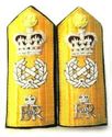 NEW UK ROYAL NAVY HARD Shoulder Boards FLEET ADMIR