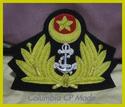 PAKISTAN NAVY OFFICER HAT CAP HILAL STAR BADGE NEW