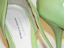 Banana Republic Mint Green Open Toe Heel Shoes Siz