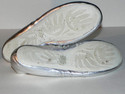 Nine West Womens Flat Shoes Ballet Style Color Sil