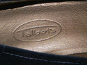 Talbots Black Suede Pump Shoes Size 7.5B  *Stylish