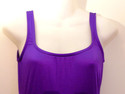 Gloria Vanderbilt Womens Juniors Purple Swimwear  