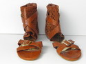 Marianne Women's Brown Sandals -Open Toe Shoes Siz