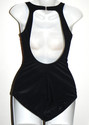 Maillot Body I.D. Swimwear Color Black Size 12   