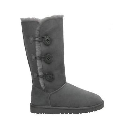 classicboot : Uggs Women's Bailey Button Triplet 1873 Grey