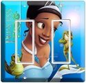 PRINCESS TIANA AND FROG DISNEY DOUBLE ROCKER LIGHT