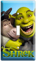 SHREK AND DONKEY SINGLE LIGHT SWITCH COVER WALL PL