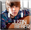 JUSTIN BIEBER DOUBLE LIGHT SWITCH CD COVER WALL PL