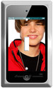 iPOD 4G SCREEN JUSTIN BIEBER SINGLE LIGHT SWITCH C