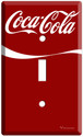 COCA-COLA CLASSIC COKE SINGLE LIGHT SWITCH COVER P