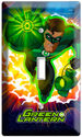 GREEN LANTERN RING SINGLE LIGHT SWITCH WALL PLATE 