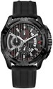 GUESS U15060G1 NEW MEN'S CHRONOGRAPH DIAL BLACK SI