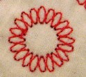 FLOWER / CIRCLE STITCH FOOT for BERNINA Old Style