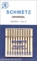 Schmetz Universal10-pk Assorted Sewing Machine Nee