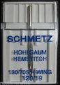 Schmetz Hemstitch/Wing  Needle Size 120/19 Sewing 