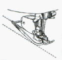 Viking Walking/Quilting Foot / Guide (5)-(7) Low S