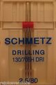 Schmetz Triple /Drilling Needle 2,5 /20 for Zig-Za