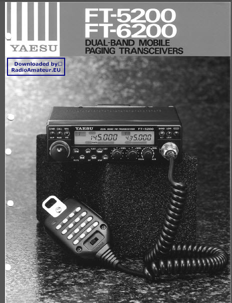 Manual Yaesu Ft 212 Rh