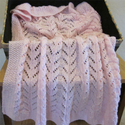 VERY SOFT PINK BABY BLANKET
