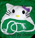 Hello Kitty Hat/ Adult Size