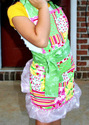 "EVELEE" Ruffled Apron