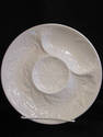 4 Ceramic Divided Plates made in Italy