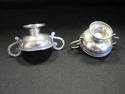 Pair of Mini Silver loving cup