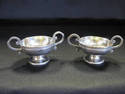 Pair of Mini Silver loving cup