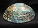 Beautiful Blue/Green Handmade Pottery Bowl