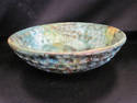 Beautiful Blue/Green Handmade Pottery Bowl