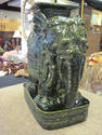 Vintage Chinese elephant sculpture use as a side t