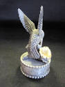 Pewter Colored Hummingbird Trinket Box