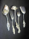 Reed & Barton Silverplated Five Piece Serving Set