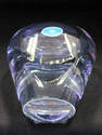 Beautiful Czech Handmade Light Blue Glass Vase