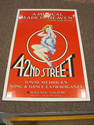 Framed Broadway Musical Print - 42nd Street