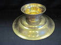 Etched Brass Pedestal Dish