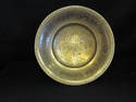 Etched Brass Pedestal Dish