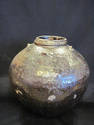 Primative Rustic Look Brown Clay Pot