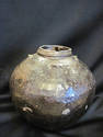 Primative Rustic Look Brown Clay Pot