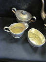 Elegant Sheffield 5 Piece Tea Service - Silverplat