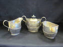 Elegant Sheffield 5 Piece Tea Service - Silverplat