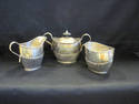 Elegant Sheffield 5 Piece Tea Service - Silverplat