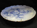 Pretty Blue Roses Hand Painted Plate