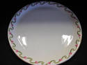 Rose and Fern Trimmed Serving Plate