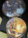 Set of Eight Norman Rockwell Collector Plates