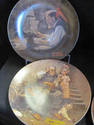 Set of Eight Norman Rockwell Collector Plates