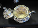 Ornate Three Piece Silver Tea Service - Pairpoint 