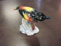 Ceramic Handpainted Bird Figurine 